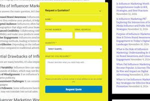 Beautiful Frontend Popup